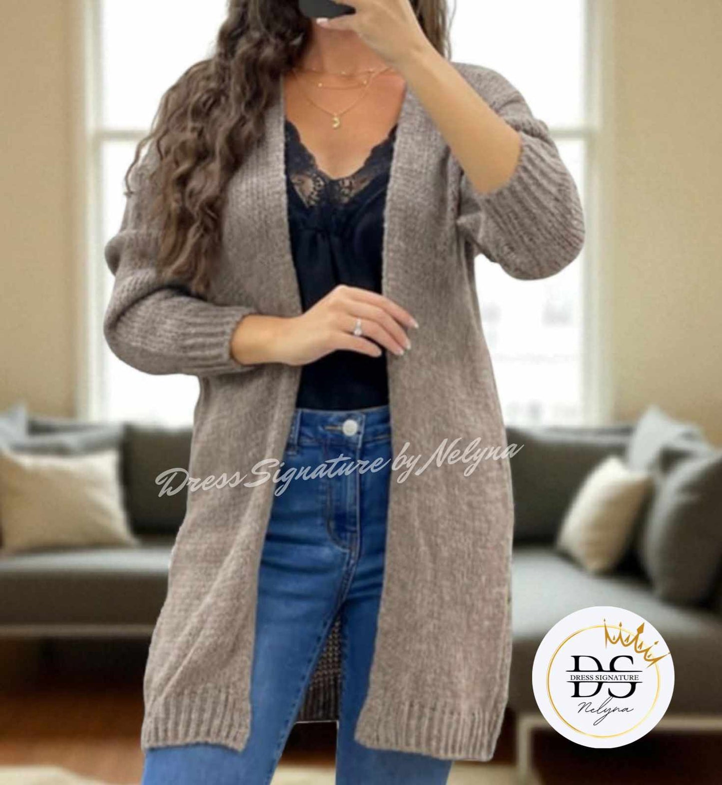 Gilet doux élégant