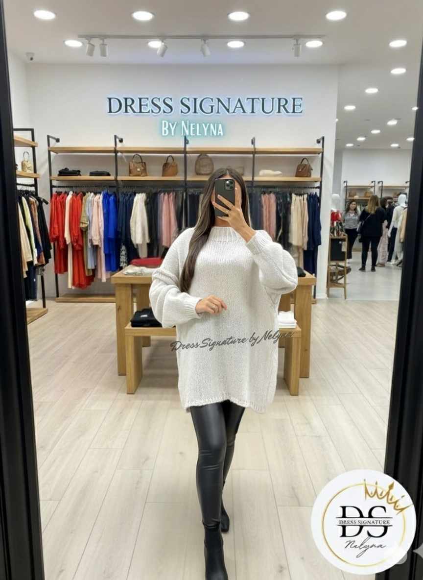 Pull oversize doux (PC)