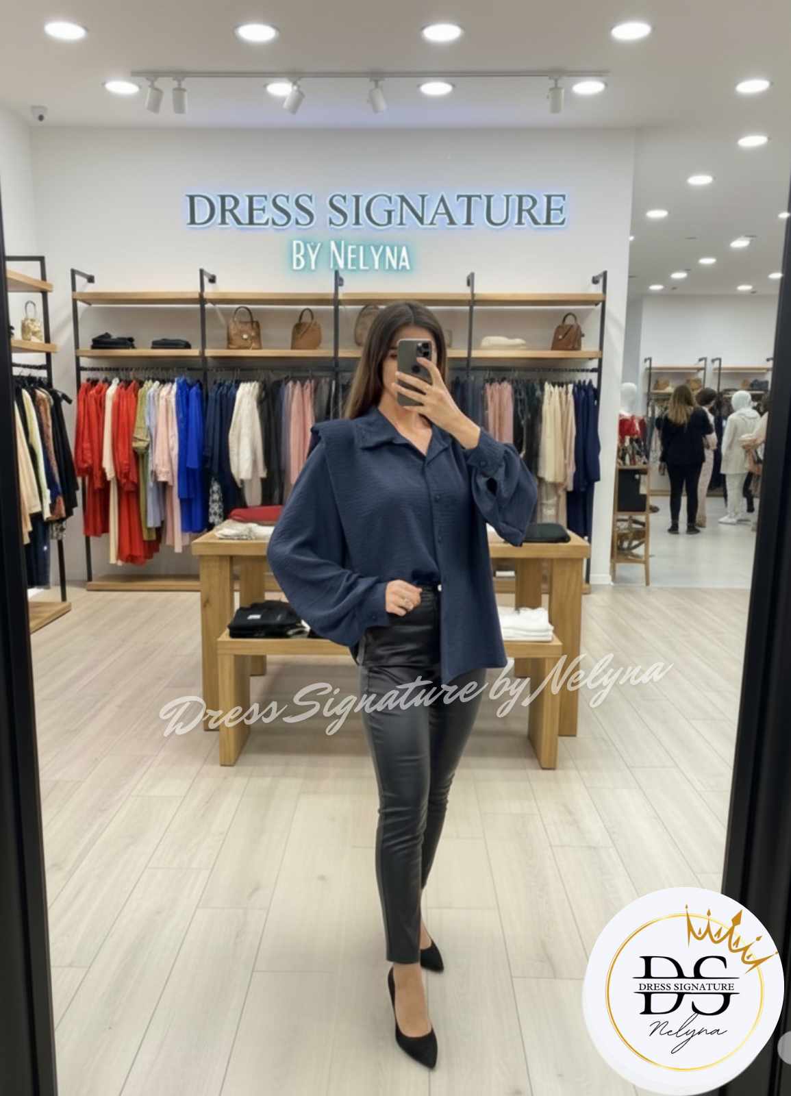 Chemise à épaulettes chic (PC)