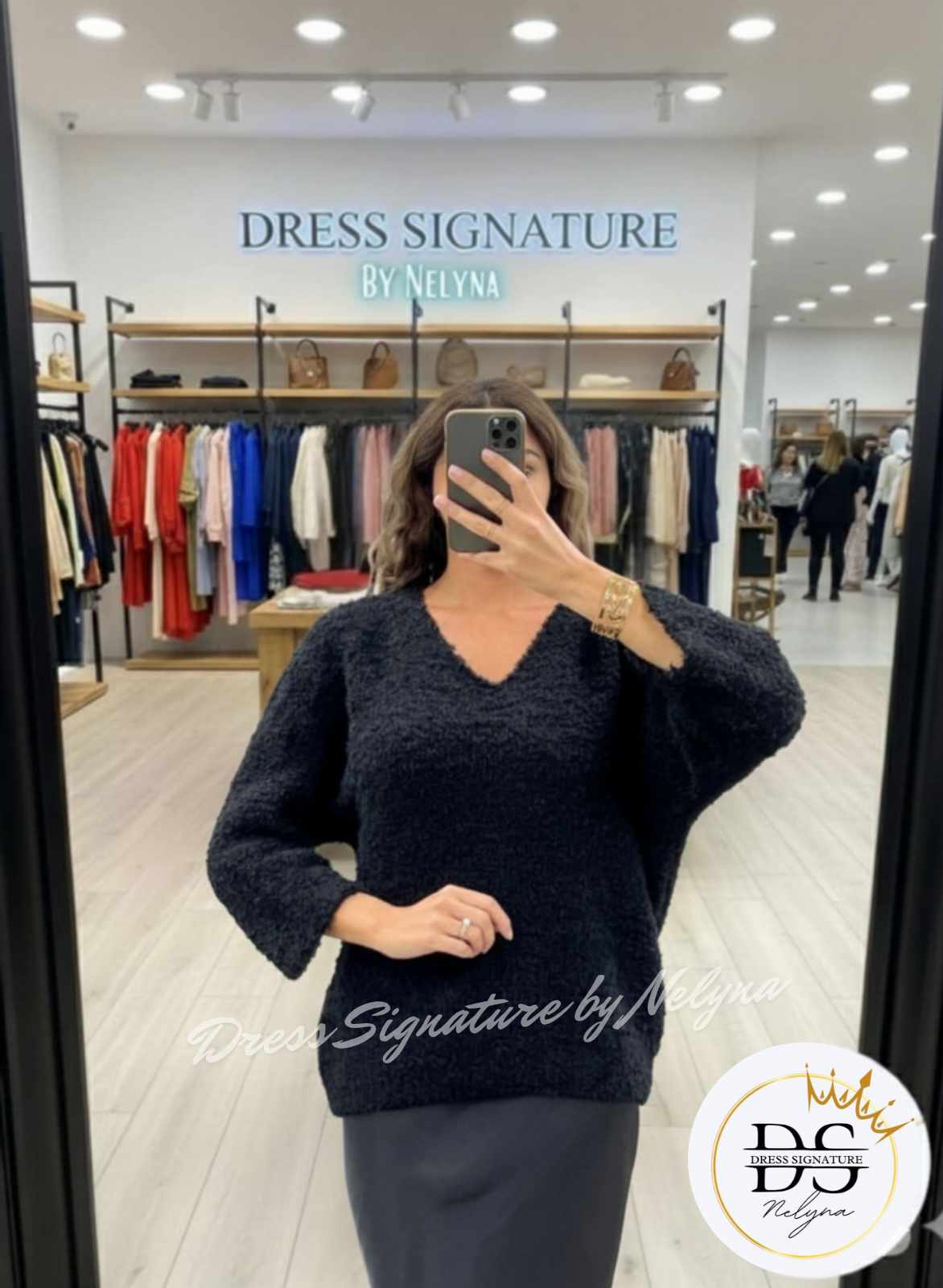 Pullover maille teddy (PC)