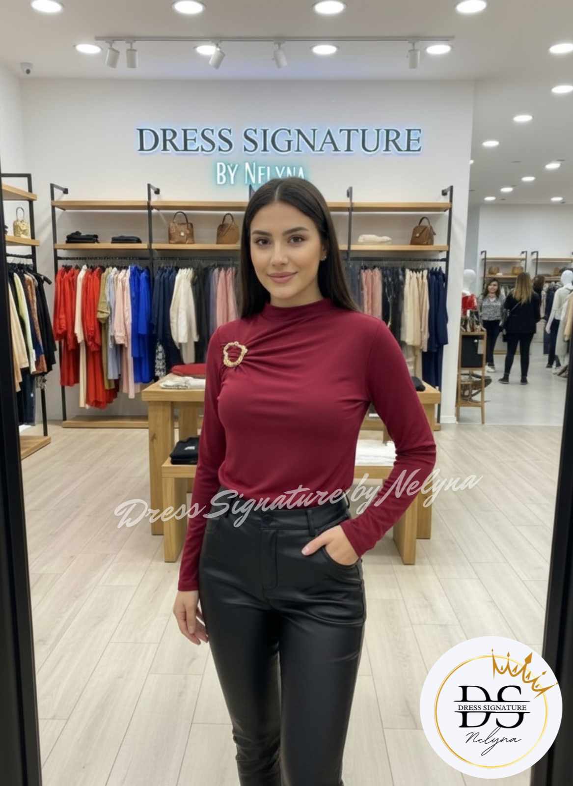 Top chic avec boucle (PC)