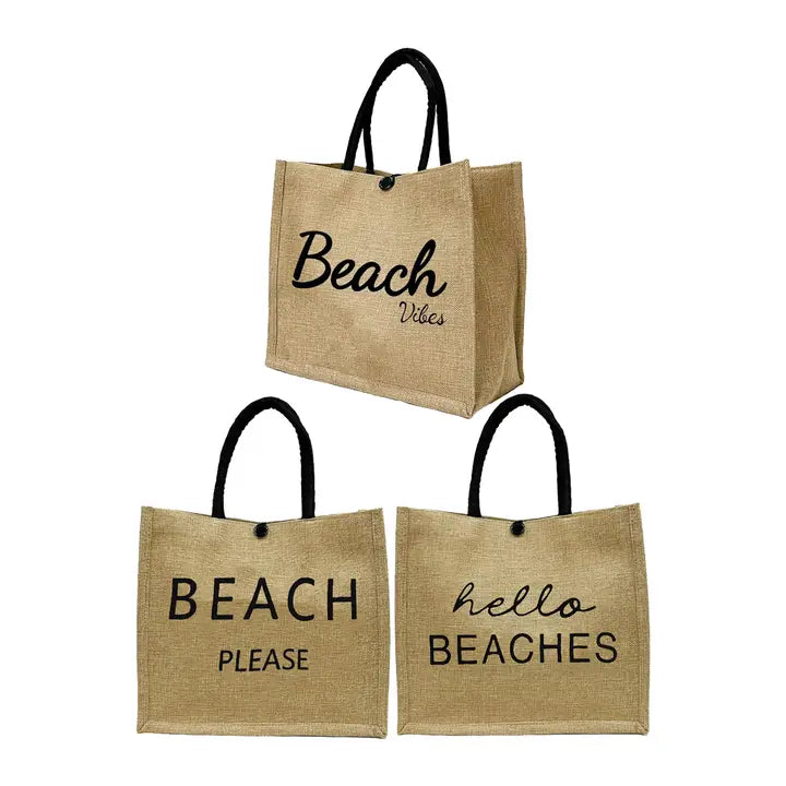 Tote Bag Beach Vibes