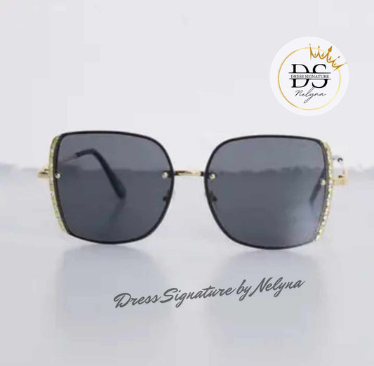 lunettes de soleil strass