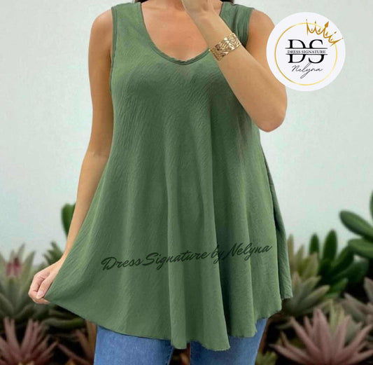 Top évasé chic