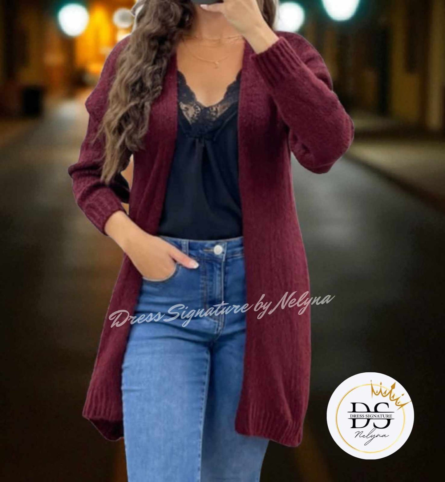 Gilet doux élégant