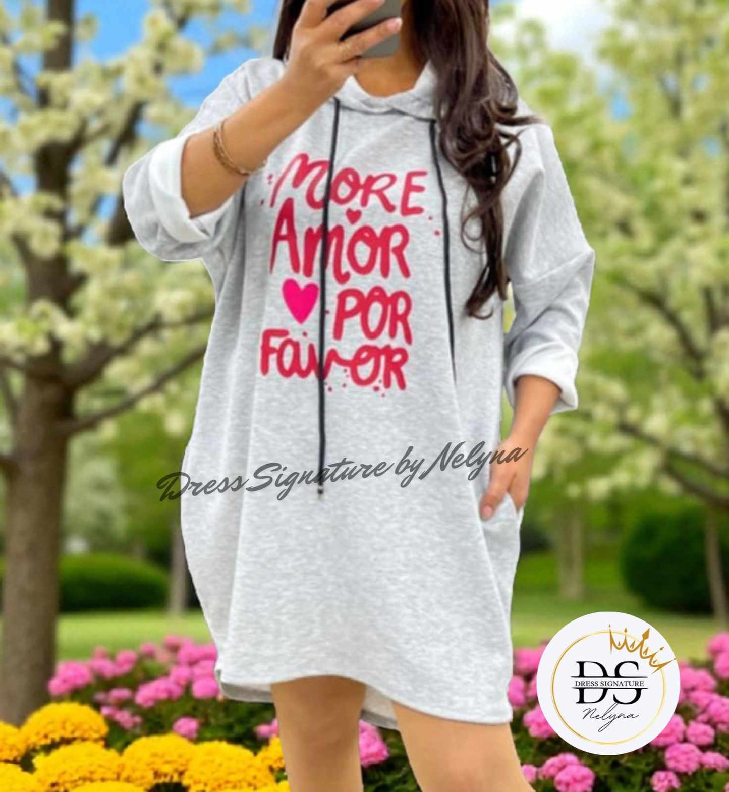 Robe sweat Amor