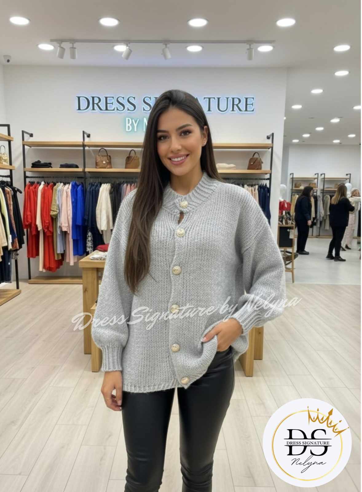 Gilet oversize doux (PC)