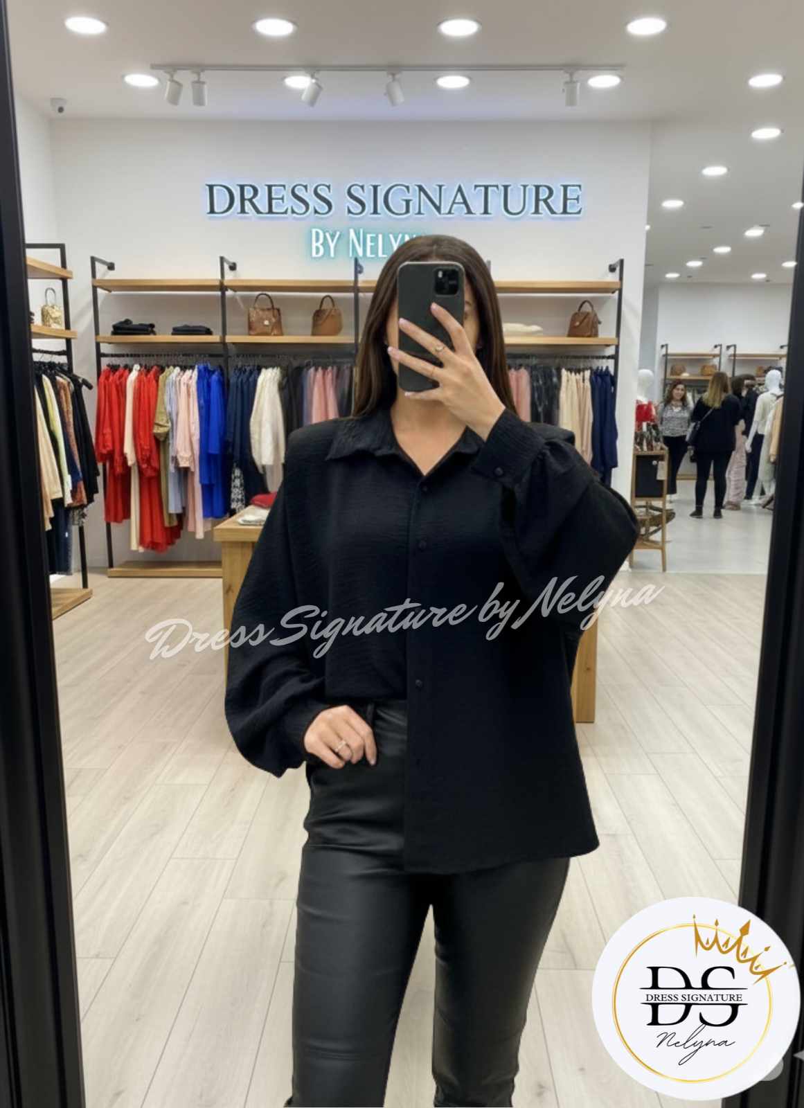 Chemise à épaulettes chic (PC)