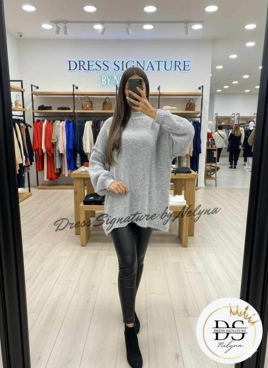 Pull oversize doux (PC)