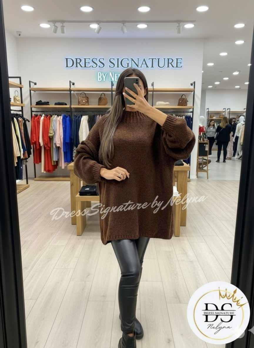 Pull oversize doux (PC)