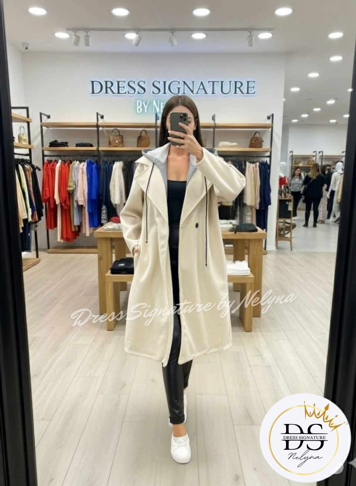 manteau a capuche effet 2en1 (PC)