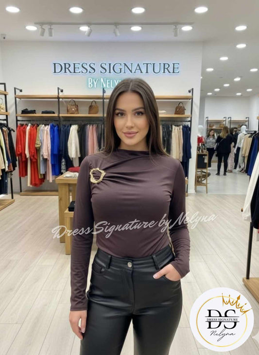 Top chic avec boucle (PC)