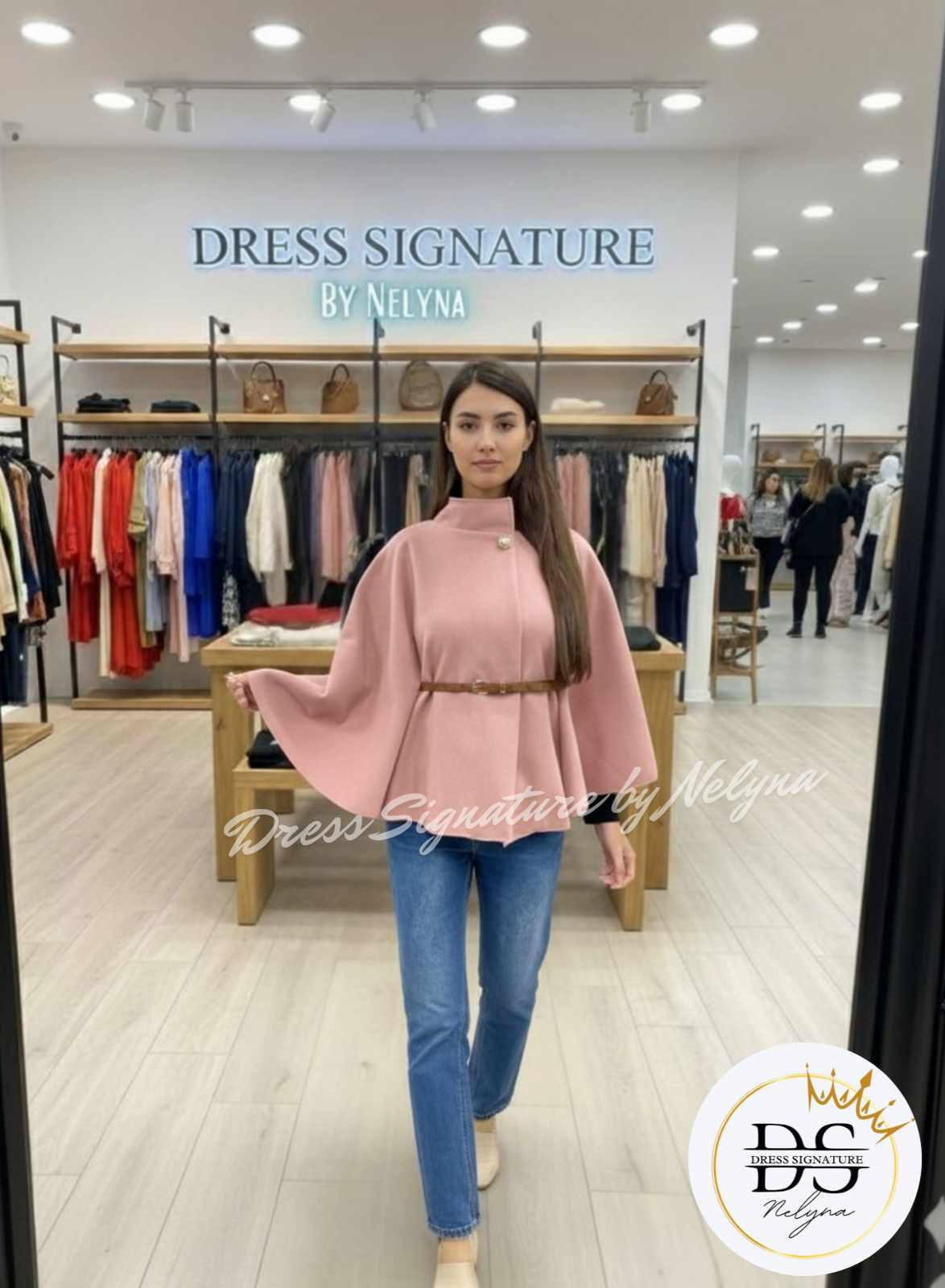 Veste cape avec ceinture (PC)