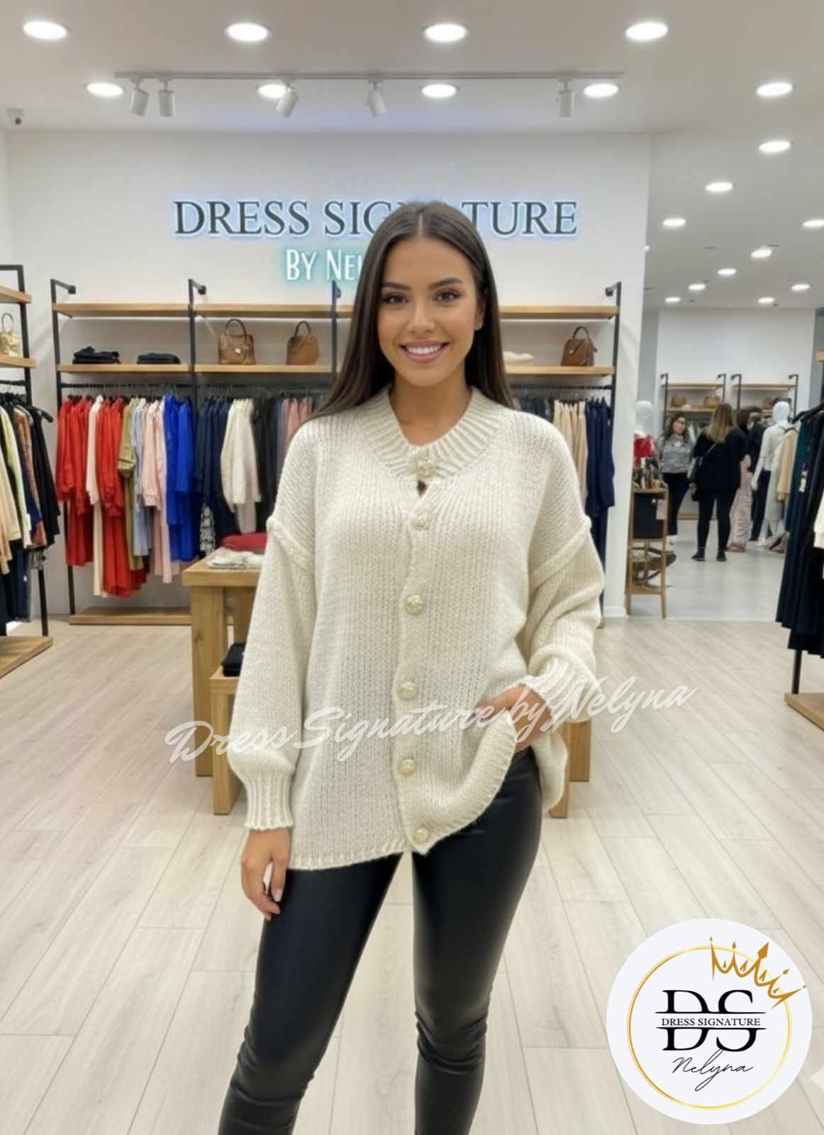 Gilet oversize doux (PC)