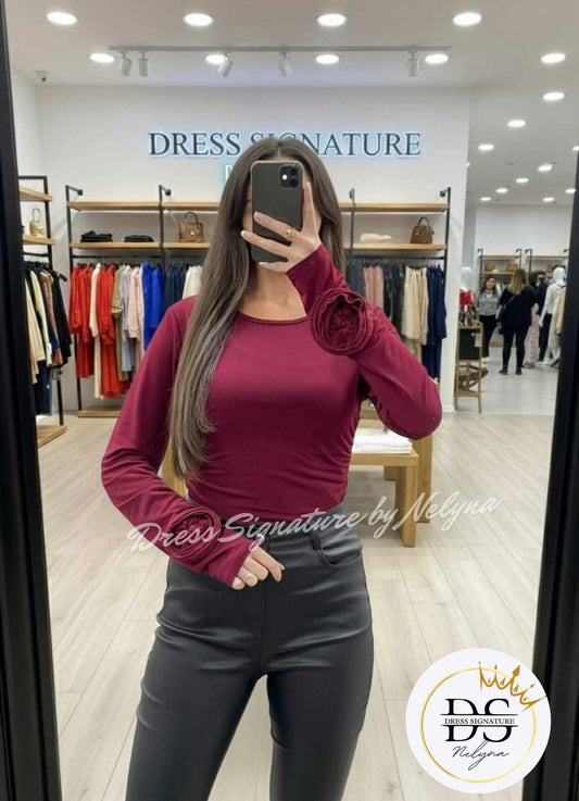 Top cintré à manches fantaisies (PC)