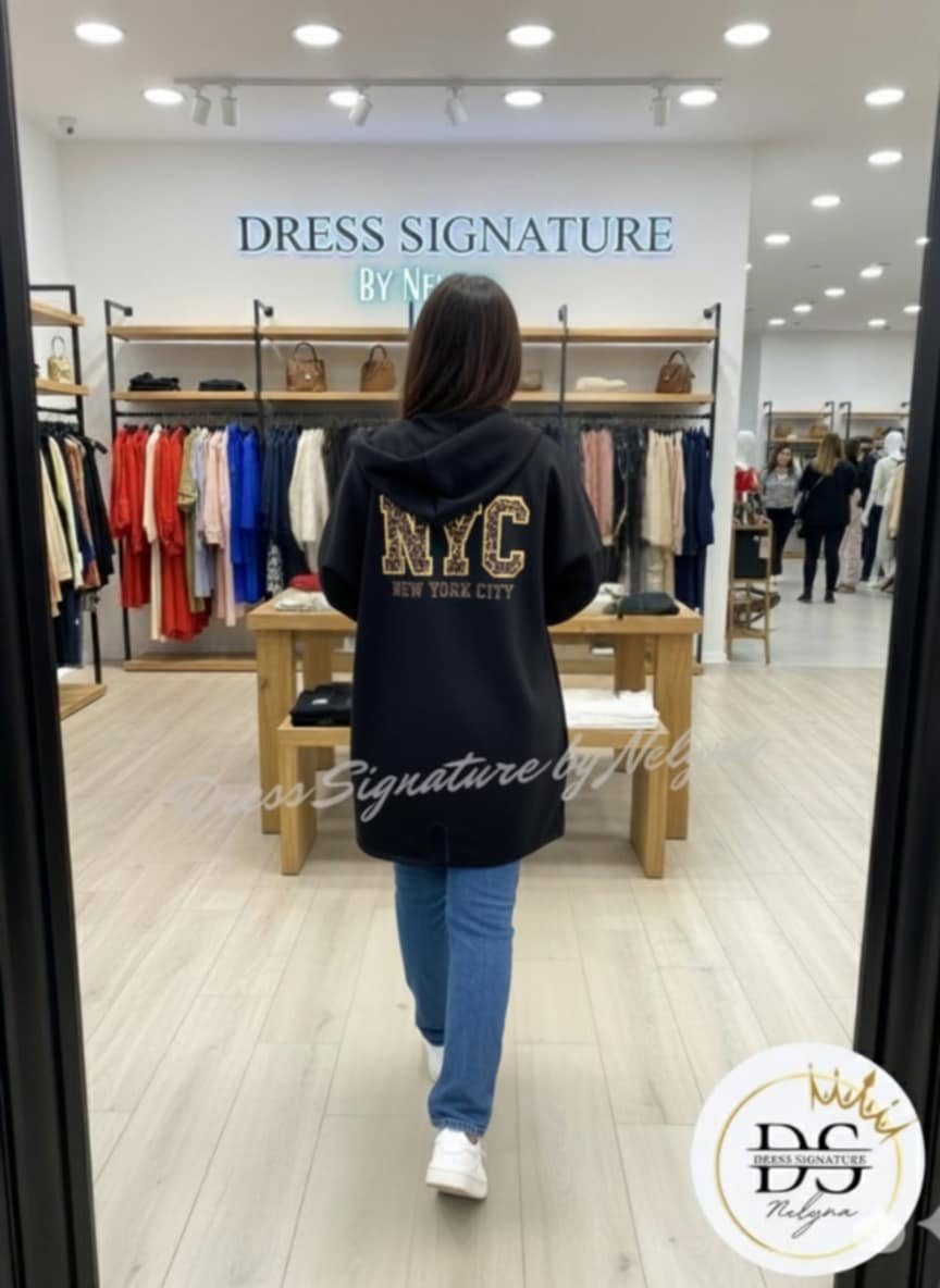 Gilet à capuche NYC