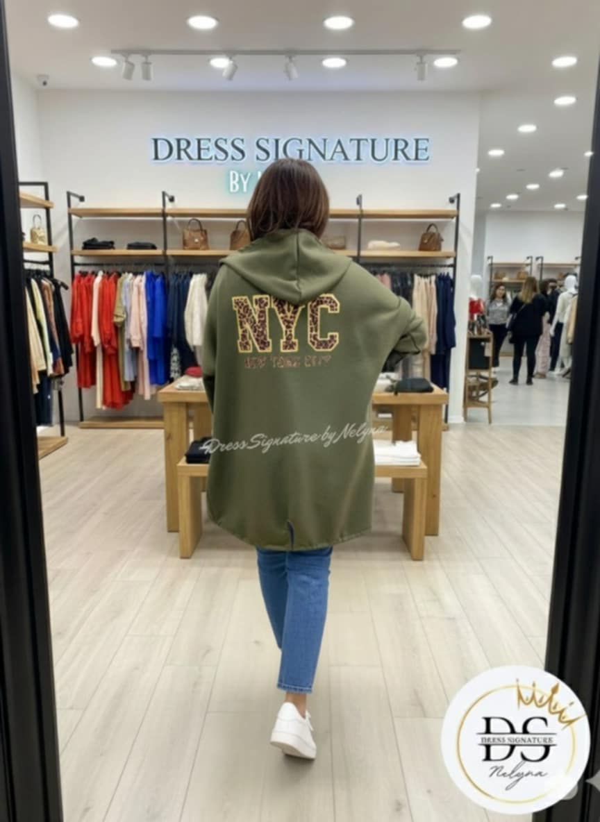 Gilet à capuche NYC