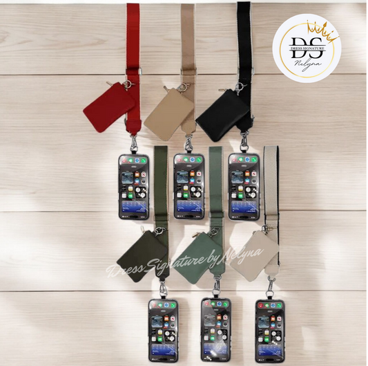 Lanière Téléphone + Pochette