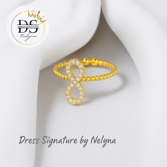 Bague femme infini