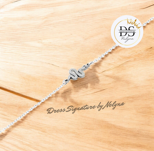 Bracelet Serpent d'argent